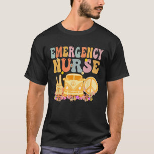 Emergency Nurse Week Groovy Appreciation Day For W T-Shirt
