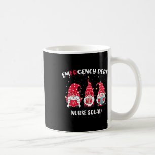 Emergency Room Department Er Christmas Gnomes Nurs Coffee Mug