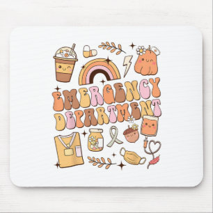 Emergency Room Er Rn Nurse Department Halloween Au Mouse Pad