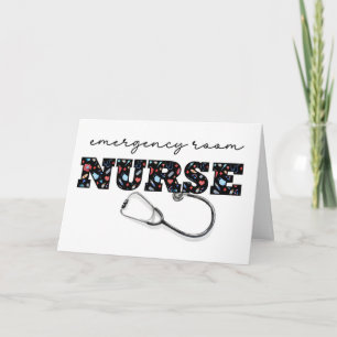Emergency Room Nurse Appreciation Card