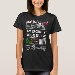 Emergency Room Nurse Skills Included Problem Solvi T-Shirt