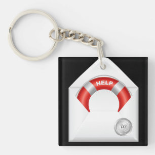 Emergency SAFETY Contact Numbers - See Back Keychain