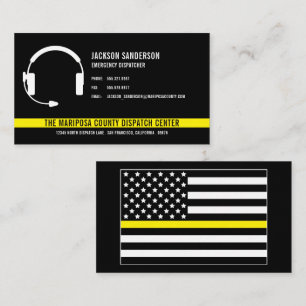 Emergency Services Dispatcher Telecommunicator Business Card