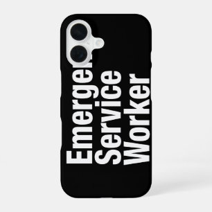 Emergent Service Worker iPhone 16 Case