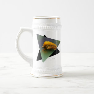 Emerging from the Green: Golden Pheasant Beer Stein