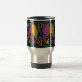 Emerging Peace Sign Travel Mug