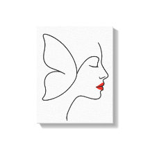 Emerging Wings – Hidden Butterfly Healing Portrait