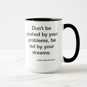 Emerson Dream Quote Cup