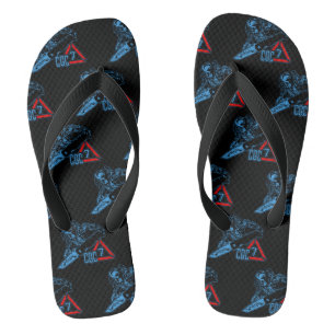 Emerson Knives CQC-7 Predator Blue Flip Flops