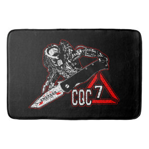 Emerson Knives CQC-7 Predator White Golf Towel Pla Bath Mat