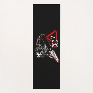 Emerson Knives CQC-7 Predator White Golf Towel Yoga Mat