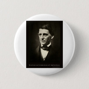 Emerson Love Of Beauty Is Taste Love Quote Gifts 2 Inch Round Button