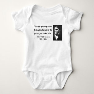 Emerson Quote 1b Baby Bodysuit