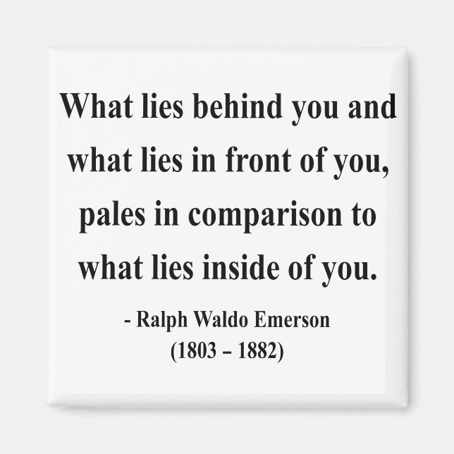 Emerson Quote 2a Magnet (Front)