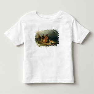 Emigrant passengers on board, 1851 toddler t-shirt