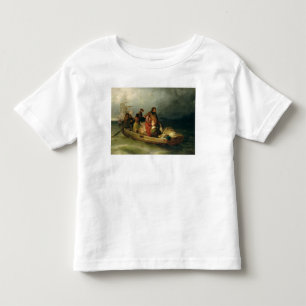 Emigrant passengers on board, 1851 toddler t-shirt