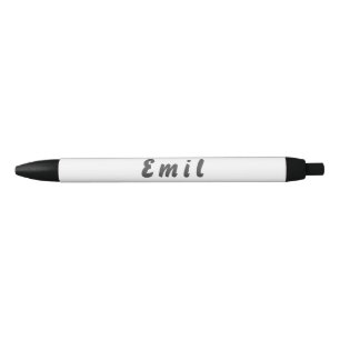 Emil Kugelschreiber Black Ink Pen