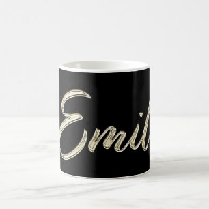 Emil Name whitegold Tasse Teetasse Coffee Mug