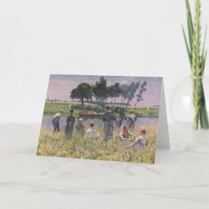 Emile Claus - Picnic Holiday Card