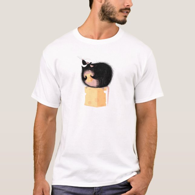 Emile Eating Cheese Disney T-Shirt (Front)