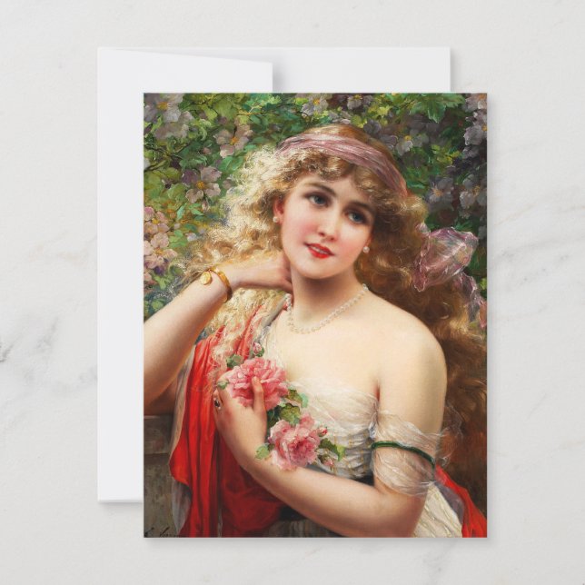 Emile Vernon Spring Invitations (Front)