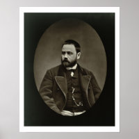 Emile Zola (1840-1902) from 'Galerie Contemporaine