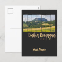 Emilia-Romagna Landscape Italy Vintage Souvenir