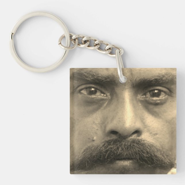 Emiliano Zapata Keychain (Front)