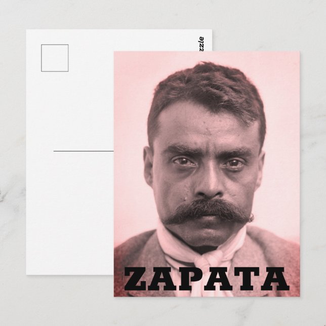 Emiliano Zapata Postcard (Front/Back)