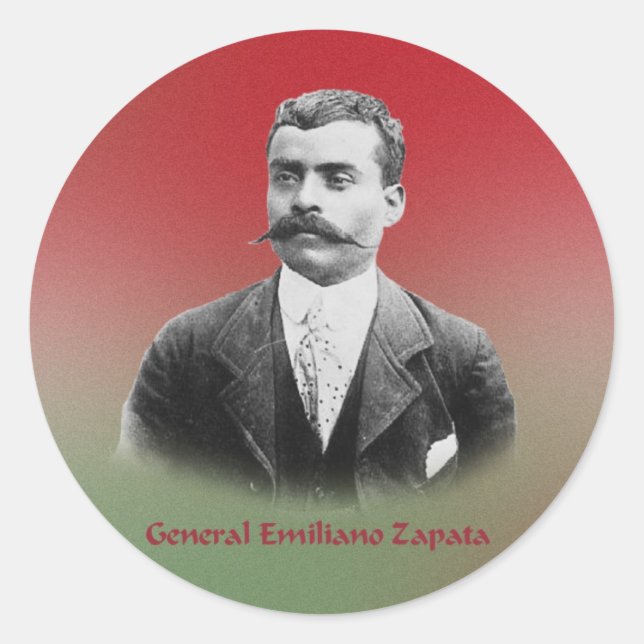 Emiliano Zapata sticker (Front)