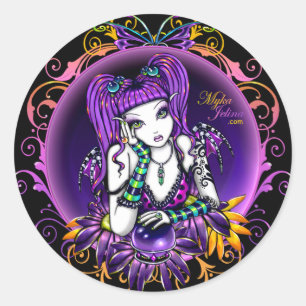 "Emilicious" Rainbow Flower Fairy Art Stickers