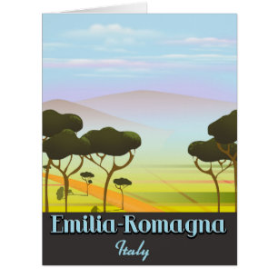 Émilie-Romagne poster de voyage Italie