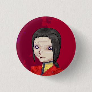 Emilie - small pin-back 1 inch round button