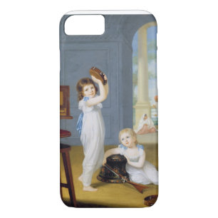 Emily and George Mason, c.1794-95 (oil on canvas) Case-Mate iPhone Case