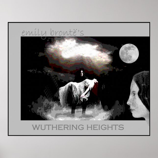 Emily Bronte joins Heathcliff and Cathy Poster (Front)