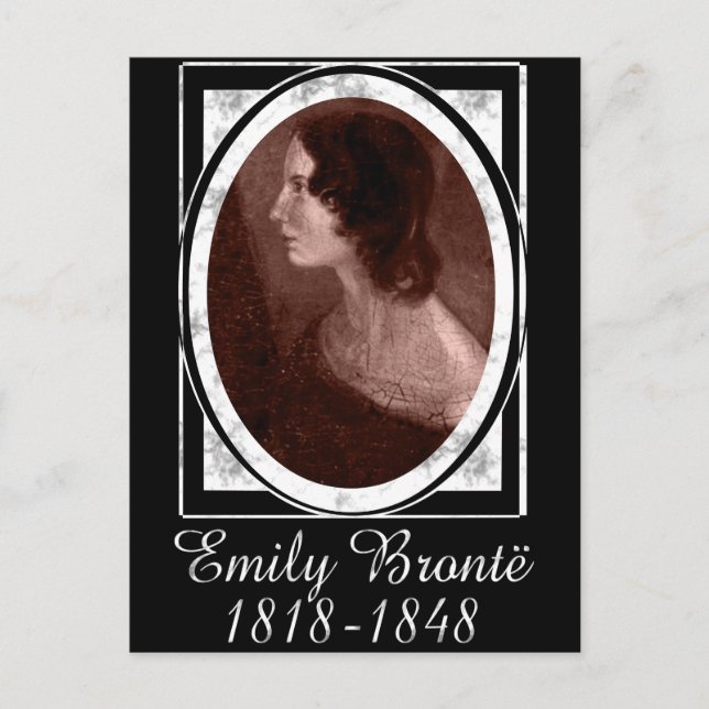 Emily Brontë Postcard (Front)