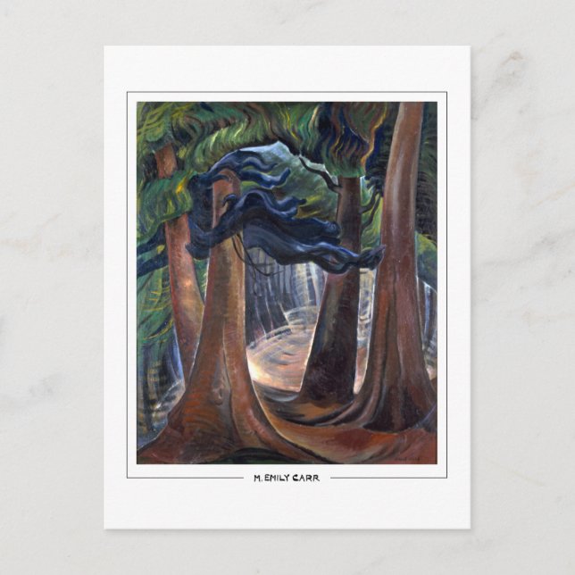 Emily Carr #16 - Fine Art Postcard (Front)