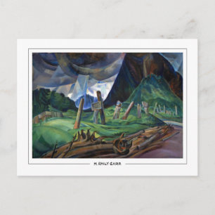 Emily Carr #329 - Carte postale d'art fin