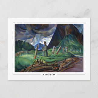 Emily Carr #329 - Carte postale d'art fin