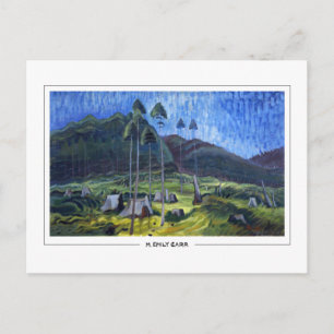 Emily Carr #3 - Carte postale d'art fin