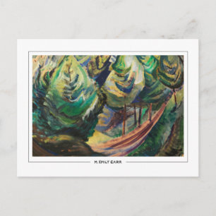 Emily Carr #6 - Carte postale d'art fin