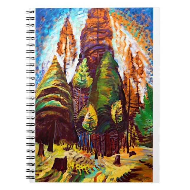 Emily Carr British Columbia Landscape 1934 Notebook (Front)