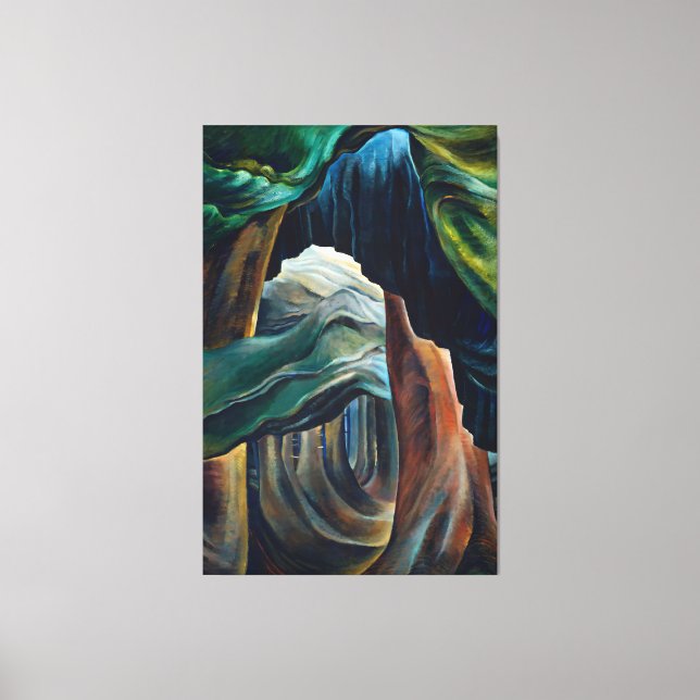 Emily Carr - Forest, British Columbia Canvas Print (Front)