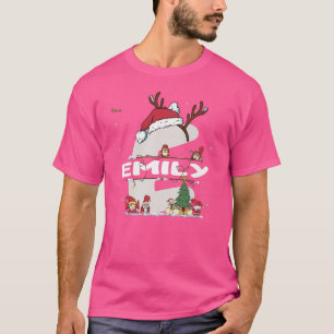 Emily Christmasw Emily Name for funny Xmas T-Shirt