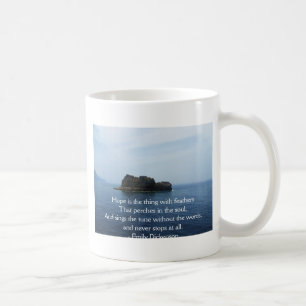 Emily Dickenson Inspirational QUOTE for Healing Coffee Mug