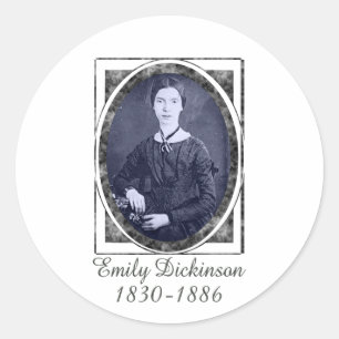 Emily Dickinson Classic Round Sticker