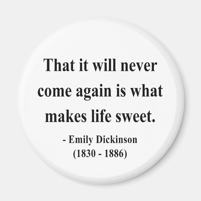 Emily Dickinson Quote 5a Magnet (Front)