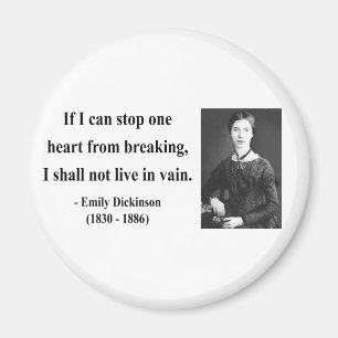 Emily Dickinson Quote 6b Magnet