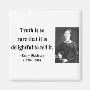 Emily Dickinson Quote 7b Magnet