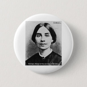 Emily Dicksinson Wild Nights Love Quote Gifts 2 Inch Round Button